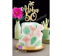 Topper Aloha 50 Cake