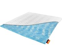 Topper Coprimaterasso in schiuma di gel per materassi e letti a molle - alto RG50 - rivestimento lavabile fino a 60°C - Made in Germany, Schiuma gel, 180 x 200 cm