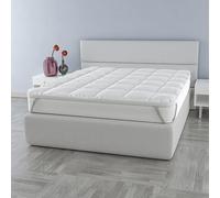 Topper Coprimaterasso Trapuntato Plus Bianco - Varie Dimensioni