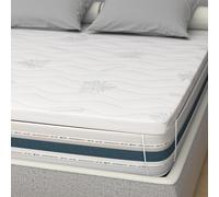 TOPPER CORRETTORE IN MEMORYFOAM PER MATERASSO UNA PIAZZA E MEZZA 130X200 ALTEZZA