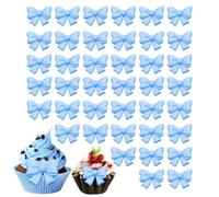 Topper Cupcake a Forma di 40 Decorazioni per Cupcake a Fiocchetto | Decorazioni per Torta con Fiocchi Feste Fidanzamento Compleanno Matrimonio Pasticceria Celebrazioni