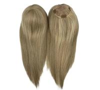 Topper da donnaVeri capelli umani, base mono for capelli diradati, leggero e traspirante, aggiunge volume e può essere arricciato(FA,5''x5''14 inch)
