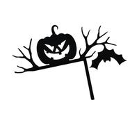 Topper Della Porta Di Halloween | DEGAZIONI DELLA PORTA DELLA PORTA DI HALLOWEEN SEGNO | Ornamento Del Telaio Di Finestre E Porte Spaventose Per Portico, Giardino, Muro, Casa, Arredamento Per Feste Di