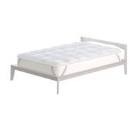 Topper Double Face Singolo Trapuntato 300 gr/mq con Elastici Ice Refrigerante