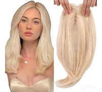 Topper for capelli for diradamento con frangia, parrucchino sintetico con clip, pezzo dall'aspetto naturale for le donne, parrucca quotidiana traspirante e leggera(E)