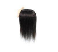 Topper for capelli umani da donna | For diradare i capelli e coprire le radici grigie(Natural Color,14 INCH_12X13 CM)