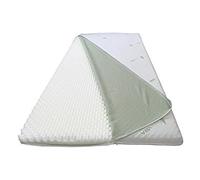 TOPPER In Memory 105X205"Relax Effetto Massaggio" Altezza 5 Cm Ortopedico, ANTIALLERGICO, ANTIACARI, Completamente SFODERABILE, Fodera In ALOE VERA.