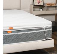 Topper in Memory, Correttore alto 7 cm - 7 zone differenziate, Rivestimento Sfoderabile, Lavabile, Dispositivo Medico, 100% Made in Italy | Topper One 80x190 cm