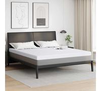 Topper in schiuma memory 200 x 200 cm Thick Morbido Bianco
