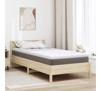 Topper in schiuma memory 90 x 200 cm Thick Morbido Bianco
