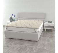 Topper INES sfoderabile con fodera rame, Matrimoniale 160x190cm