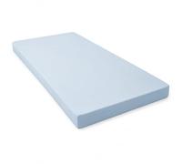 Topper Materasso Memory Foam, Materassino Pieghevole Casa e Dormitorio | Rivestimento lavorato morbido, schiuma elastica di supporto e fodera removibile lavabile(blue,150x200x4cm)