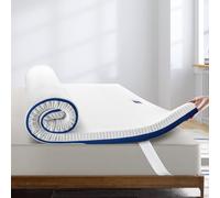 Topper Matrimoniale 160x190 cm Alto 7 cm Materasso Correttore in Memory Foam con