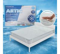 Topper matrimoniale memory effetto rinfrescante Artic