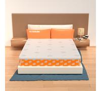 TOPPER MEMORY 160X195 CM ALTO 5 CM SFODERABILE ALOE VERA A 9 ZONE DIFFERENZIATE