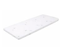 Topper Memory Foam Materasso Singolo 85x190 cm h5 Sfoderabile Aloe