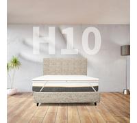Topper memory H10 Cm molto morbido e avvolgente | TOPPER MEMORY anche per pesi extra Piazza e mezzo 120X200 Cm | Topper design americano sfoderabile con elastici per fissaggio - CUPID H10