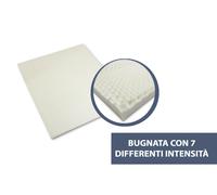 Topper Memory Materasso Sfoderabile Con Elastici Agli Angoli 7 Zone Altezza 6cm