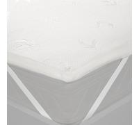 Caleffi - Topper Memory Foam 160x190, Topper Matrimoniale Morbido Traspirante Alto 4 cm per Ottimo Riposo, Coprimaterasso Elastico a Zip si Adatta al Corpo, Sfoderabile e Fodera Lavabile Made in Italy