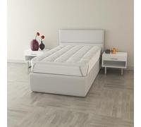 Topper ONE Letto Singolo 80x195cm, Imbottito, Trapuntato con elastici