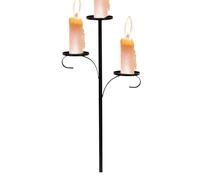 Topper Per Albero Di Natale - Topper Per Albero Triplo - Supporto Per Topper Per Albero Di Natale | Stabilizzatore Per Puntale Per Albero Candeliere Nero | Base E Supporto Per Puntale Per Albero |