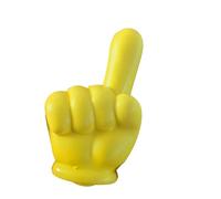 Topper per antenna auto - di Gesto della Mano Giallo per antenne di veicolo | Decorazione di Auto di novità per uso esterno, facile identificazione nei parcheggi,