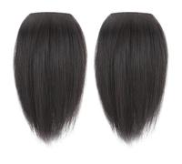 Topper per capelli, pezzi per capelli per capelli diradari 2 pcs da 9,8 pollici invisibili topper topper spesso su pezzi di capelli tra i capelli per aggiungere il volume dei capelli invisibili clip