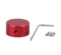 Topper per Interruttore a Pedale per Chitarra, Sostituzione Topper per Pedale Effetto Chitarra Moderna in Alluminio con Chiave per Musicisti (Rosso),Accessori generali per chitarra