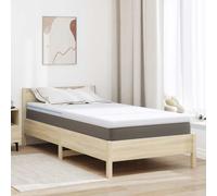 Topper per materasso 100 x 200 cm Spessore Tessuto Jacquard