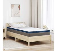 Topper per materasso 90 x 190 cm Spessore Tessuto Jacquard