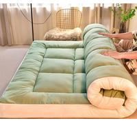 Topper per materasso in memory foam, traspirante, per futon giapponese, per letto matrimoniale king size