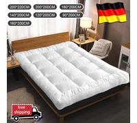 Topper per materasso Queen Topper per materasso per sollievo dal dolore al corpo Cuscino morbido Materasso per tappetino Tatami per camera da letto di casa Materasso extra spesso