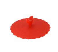 Topper per tazza in silicone | Coperchi in silicone infrangibile e riutilizzabile per tazze con clip d'amore | Coperchi per tazze in e coperchi per calde antipolvere, chiusura ermetica