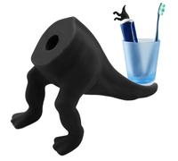 Topper per toothpaste di dinosauro, drag dentifricio dentifricio | silicone in silicone autosigillante per adulti e, si adatta alla maggior parte degli alimenti tubi eco