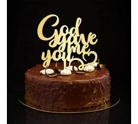 Topper per torta con scritta in lingua inglese "God Gave Me You" Mr and Mrs Wedding Cake Toppers Silhouette Custom Beach Bride & Groom Cake Toppers per matrimonio fidanzamento decorazioni per torte