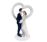 Topper per torta da sposa e sposo, Decorazione della sposa e dello sposo per la torta di resina | Ornamenti per questa sposa espressiva e lo sposo decorazione giorno del Keren che descrive l