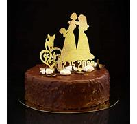 Topper per torta nuziale con nome personalizzato data est con cane gatto paese lesbica due spose topper per torta nuziale silhouette 2 donne bomboniere per feste di nozze regali coppia lesbica glitter