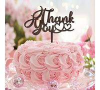 Topper per torta nuziale con scritta "Thank You Mr And Mrs", elegante decorazione per torta di nozze e sposo, decorazione per feste di anniversario di matrimonio, regali di nozze per coppie, legno