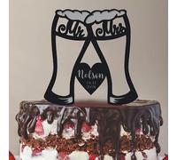 Topper per torta nuziale da birra, bicchieri per brindisi alla birreria, 6-7,8 pollici, torta a forma di cuore, per amanti e sposi novelli