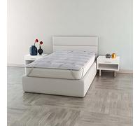 Topper Piazza e Mezza 120x195 Made in Italy con Fibra di Tencel per Massimo Comfort