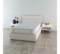 Topper Piazza e Mezza 120x195 Made in Italy con Fibre Bioceramiche per Massimo Comfort