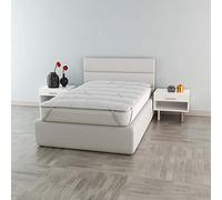 Topper Piazza e Mezza 120x195 Made in Italy con Fibre d'Argento per Massimo Comfort