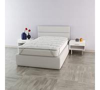 Topper Piazza e Mezza 120x195 Made in Italy con Tessuto Linea Thermocontrol per Massimo Comfort