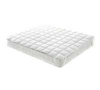 Topper Salvamaterasso Imbottito Trapuntato Antibatterico Modello Fresh Cotton