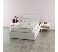 Topper Singolo 80x195 Made in Italy con Fibra di Crabyon per Massimo Comfort