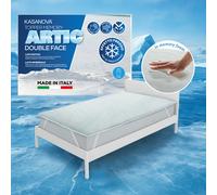 Topper singolo memory Artic effetto rinfrescante