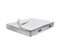 Topper Singolo Regolo, Rinnova Materasso, Sovramaterasso, Materassino per Ospiti, Made in Italy, 80x200 h5 cm, Bianco