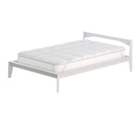 Topper Singolo Trapuntato 300 gr/mq con Elastici Fancy Bianco