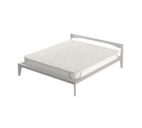 Topper VERA sfoderabile con fodera lino, Matrimoniale 160x190cm