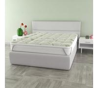 TOPPER WELLNESS TRAPUNTATO CON ELASTICI, Matrimoniale 160x195cm